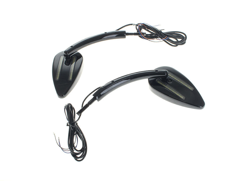 LED Mirrors Run/Turn - Black.