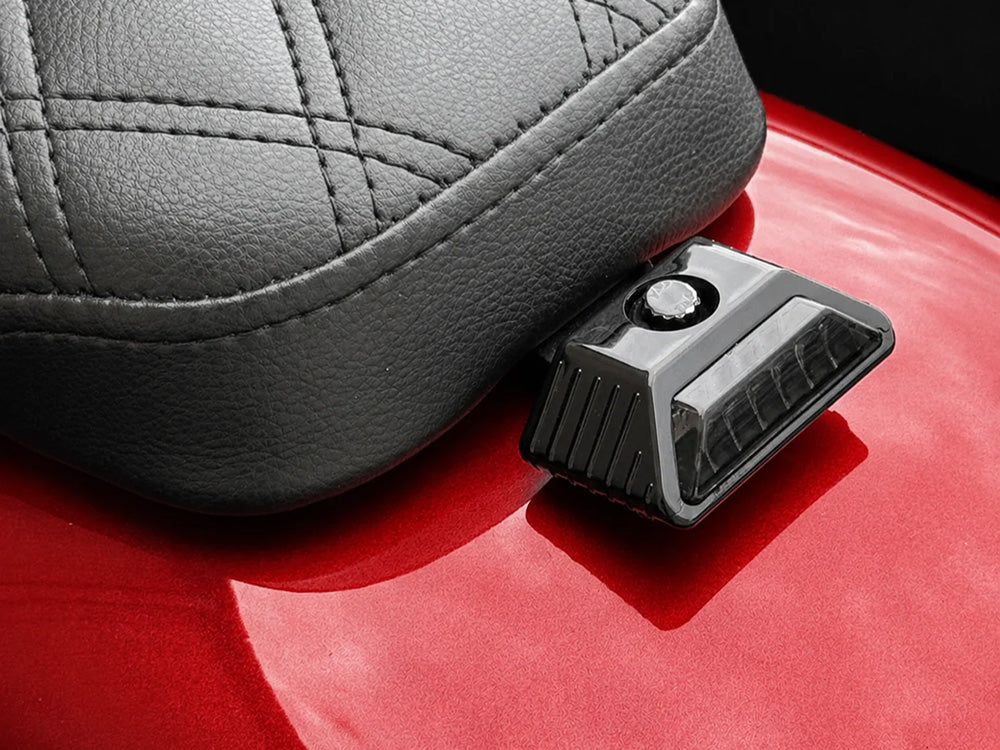 Seat Bolt Mounted Taillight - Black. Fits CVO Touring 2023up, Street Glide & Road Glide 2024up