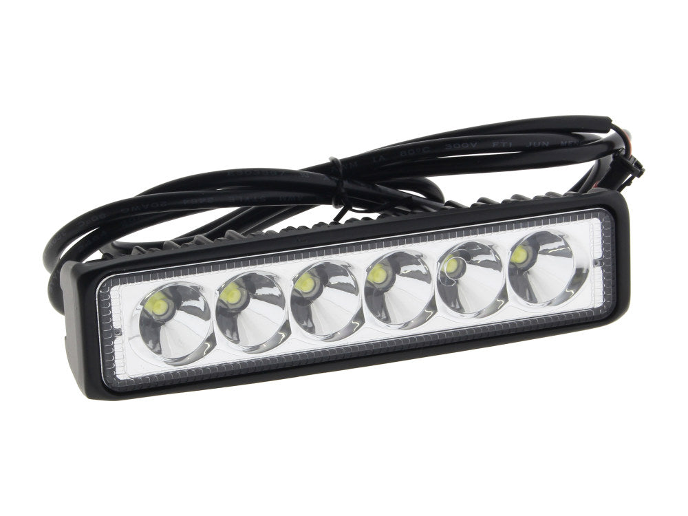LED Driving Light Bar with White LED's - Black Housing.