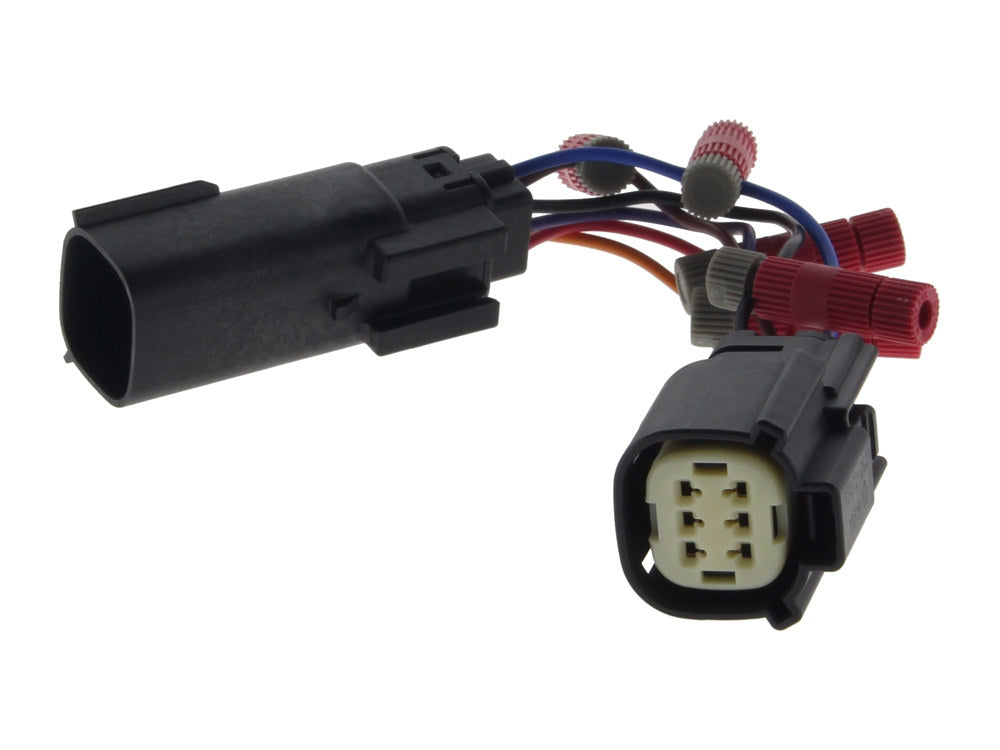 Universal 6 Pin Wiring Adapter. Fits Touring 2014up.