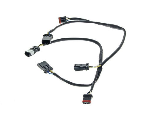 Wiring Adapter - Run/Turn Signal Mirrors. Fits Softail 2018up, Road King 2014up & Road Glide 2014-2023