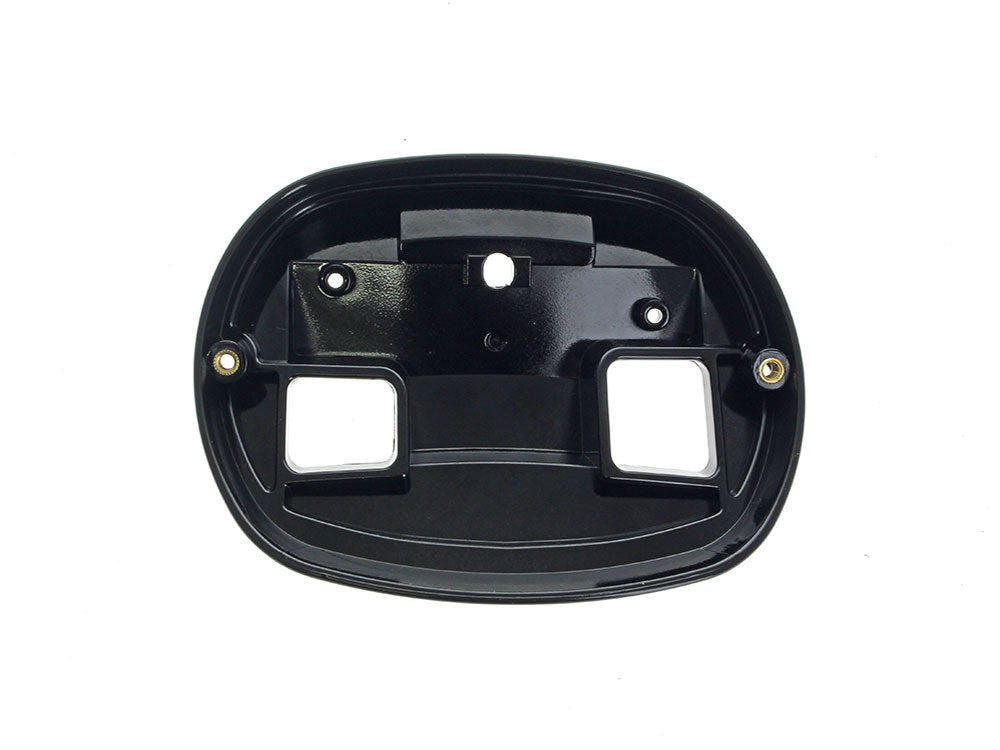 Taillight Base Plate - Black Fits Heritage, Low Rider S & ST 2018up