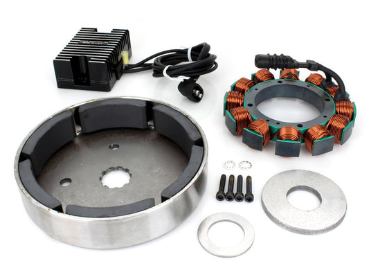 Alternator Kit with Low Volt Regulator. Fits Softail 1989-1999