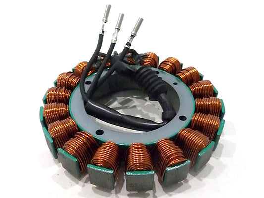 Stator. Fits Softail 2001-2006, Dyna 2004-2005 & Dyna 2006 running the original OEM Rotor.