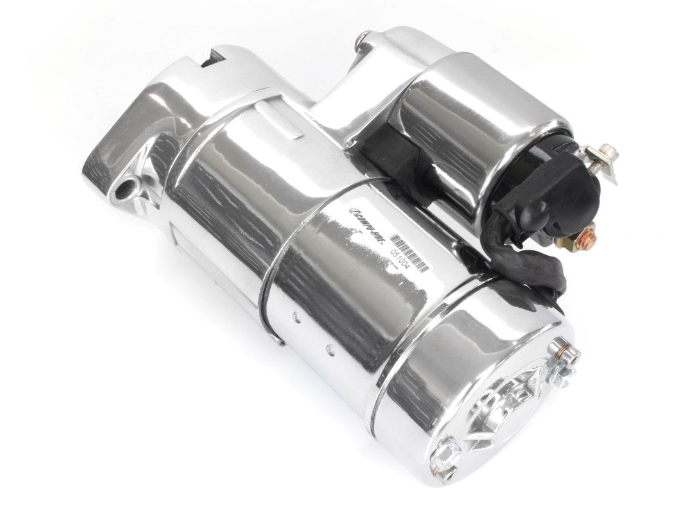 2.0kw Gen3 Starter Motor - Chrome. Fits all Fuel Injected Twin Cam 1999-2006 excluding 2006 Dyna.