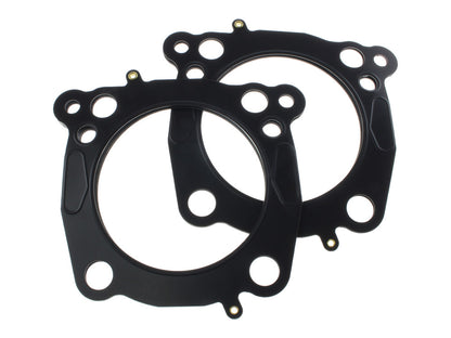 0.030in. Thick Cylinder Head Gasket. Fits Touring 2017-2024 & Softail 2018-2024 with 4.125in. Bore. Typical 107/114ci to 120ci Big Bore Upgrade.