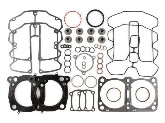 Top End Gasket Kit with 0.030in. Multi-Layer Steel MLS Head Gaskets. Fits Touring 2017-2024 & Softail 2018-2024 with 107 to 114 or 114 to 117 & 4.075in. Big Bore Kit.