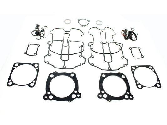 Top End Gasket Kit with 0.040in. Multi-Layer-Xtreme MLX Head Gaskets. Fits Touring 2017-2024 & Softail 2018-2024 fitted with 4.500in. Big Bore Kit.