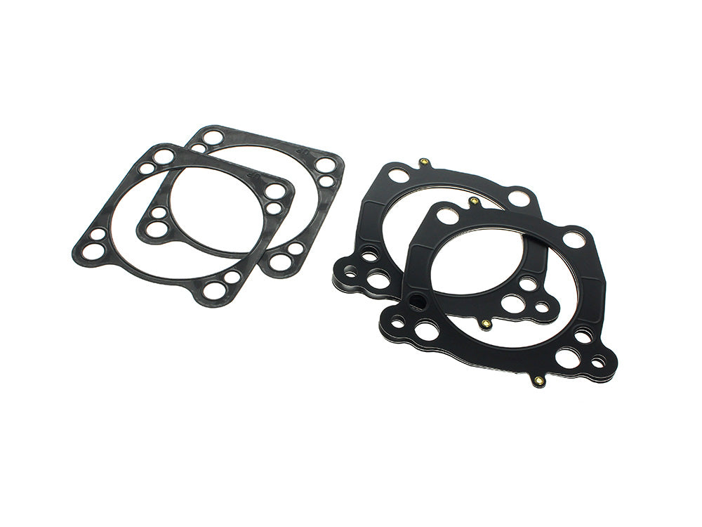 0.040in. Thick Cylinder Head & Base 0.014in. Gasket set. Fits Touring 2017up & Softail 2018up with OEM 114ci/117ci to 128ci & 4.250in. Big Bore Kit.