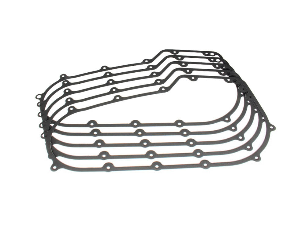 Primary Cover Gasket - Pack of 5. Fits Softail 2007-2017 & Dyna 2006-2017.