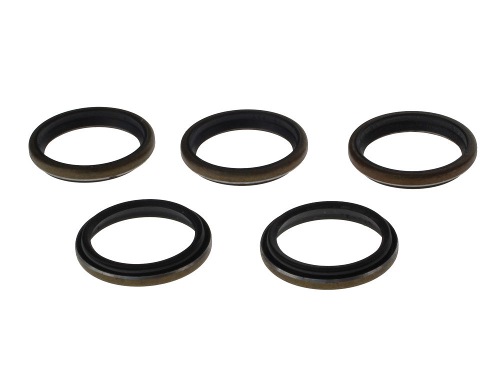 Main Drive Gear End Seal - Pack of 5. Fits 4Spd Big Twin Late 1981-1986 & 5Spd Big Twin 1979-1990.