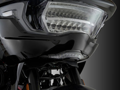 GOAT-E LED Driving Light Bar - Black. Fits CVO Road Glide 2023up & Road Glide 2024up