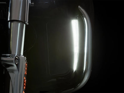 Fang Lower Fairing LED Lights - Black. Fits Touring 2014up with Lower Fairing