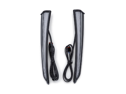 Fang Lower Fairing LED Lights - Black. Fits Touring 2014up with Lower Fairing