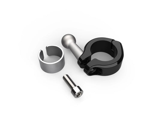 Bar Mount Clamp - Black. Fits 7/8-1in. Bar