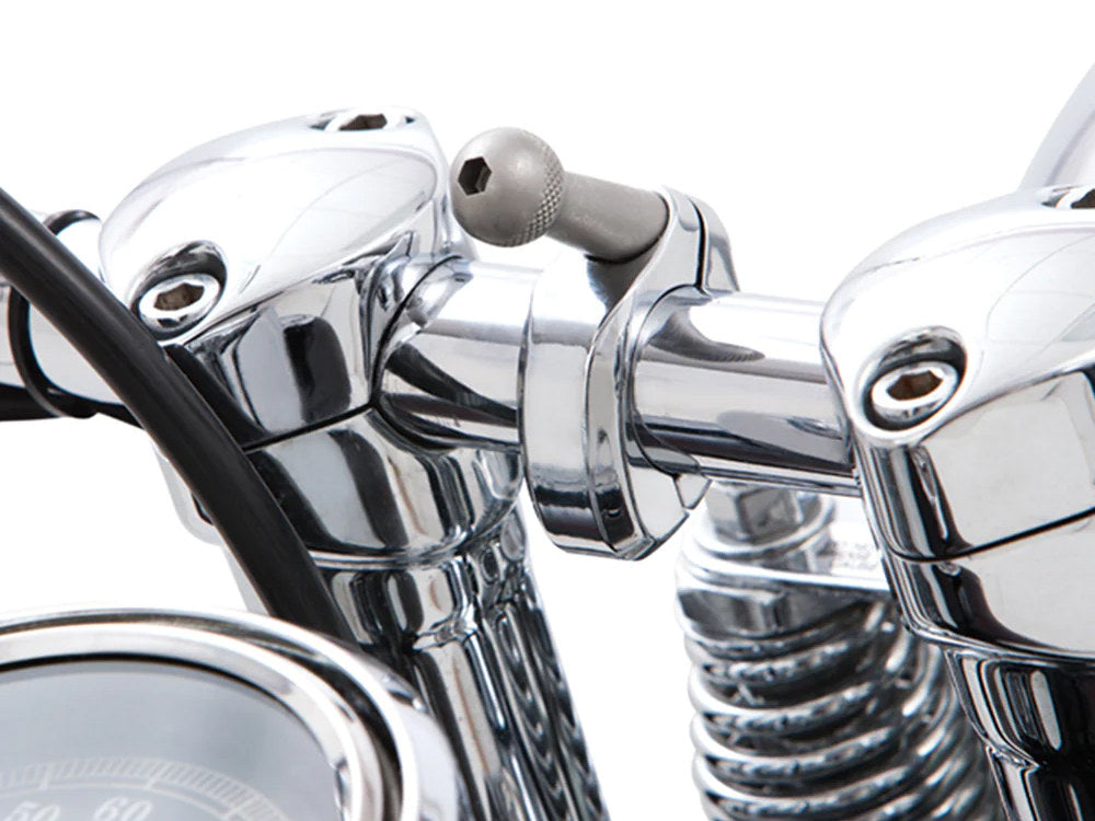 Premium Smartphone / GPS Holder with Charger - Chrome Clamp Suits 7/8-1in. Bars
