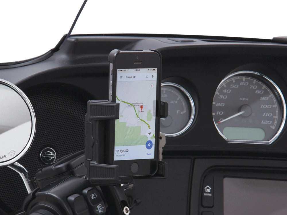 Standard Smartphone / GPS Holder - Black Perch Mount
