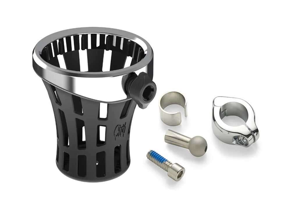 Big Ass Drink Holder with 1in. Clamp - Chrome