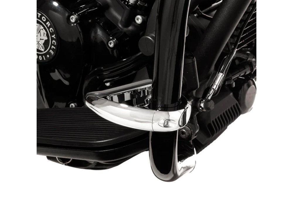 Toe Rest Cruise Pegs - Chrome. Fits Models with 1-1/4in. Crash Bars.