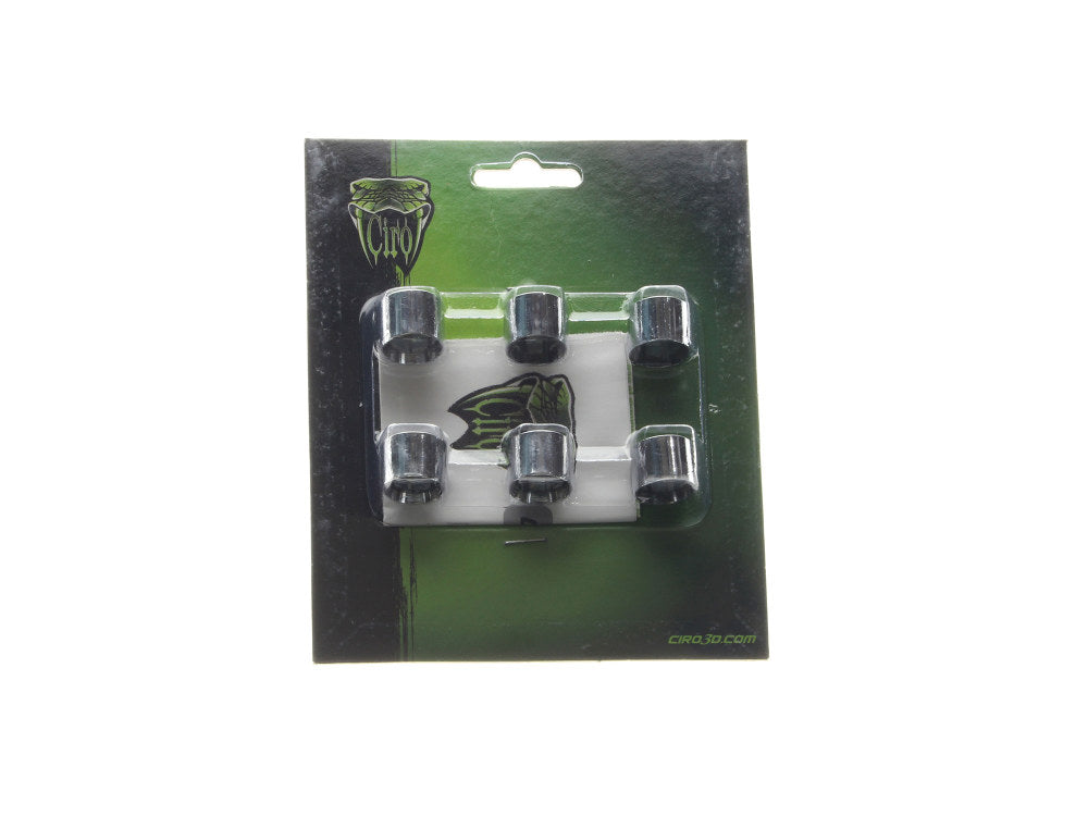 Rocker Cover Bolt Covers - Chrome. Fits Twin Cam 1999-2017