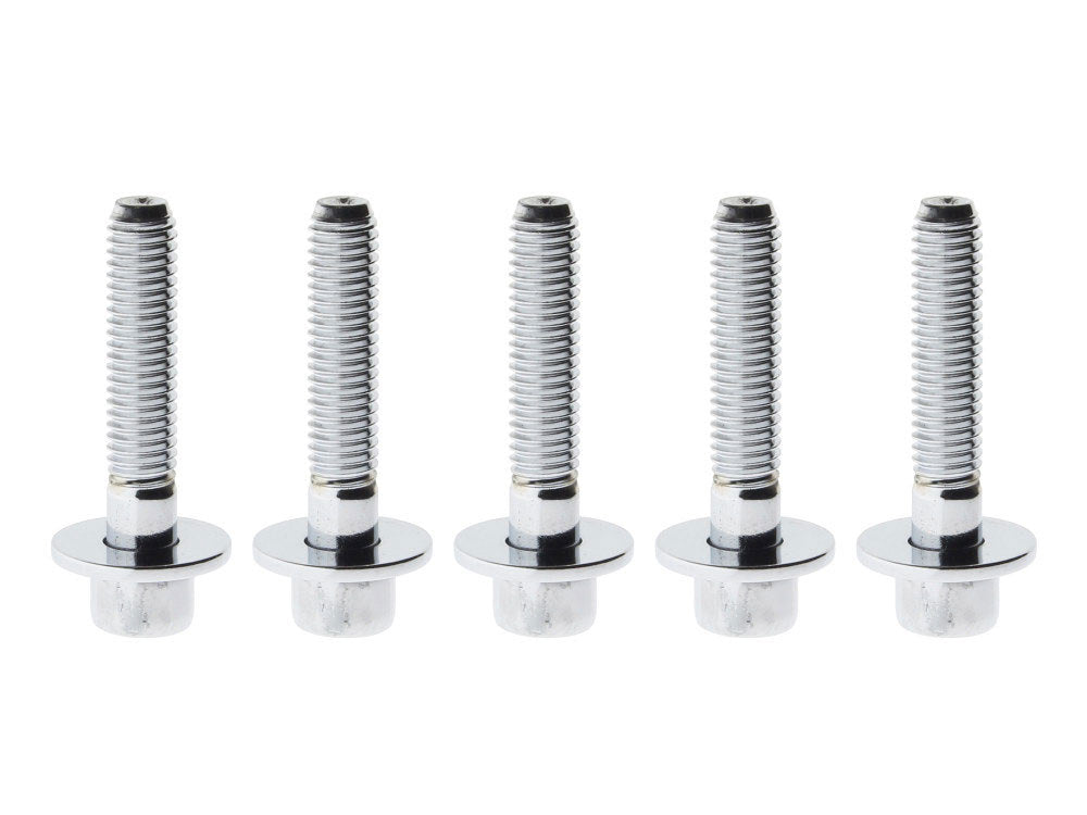 Rear Pulley or Sprocket Bolts - Chrome Allen Head. 7/16in.-14 x 2.25in.