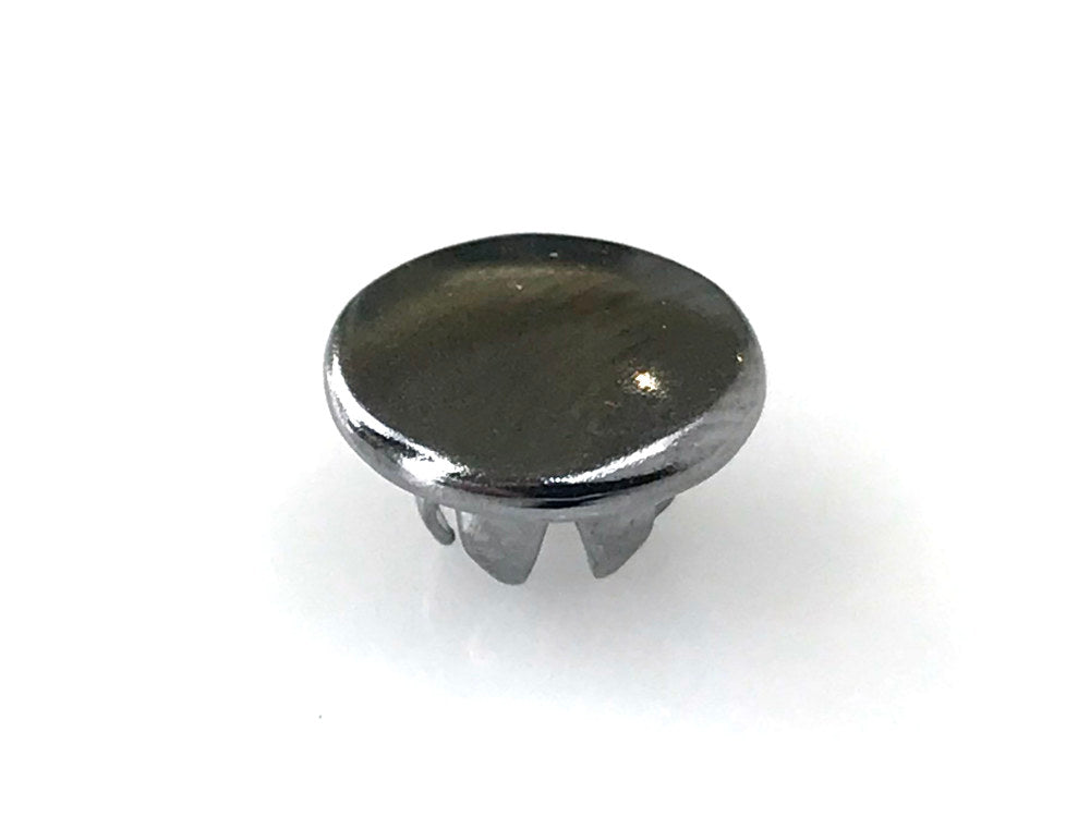 1/4in. (6mm) Hole Plugs - Chrome. Pack of 100.