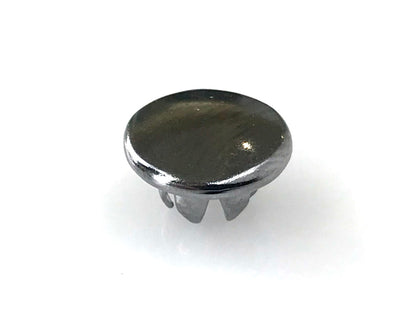 1/4in. (6mm) Hole Plugs - Chrome. Pack of 100.