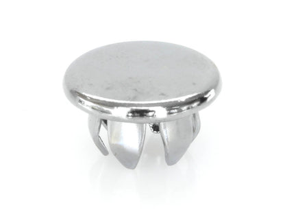 5/16in. (8mm) Hole Plugs - Chrome. Pack of 100.