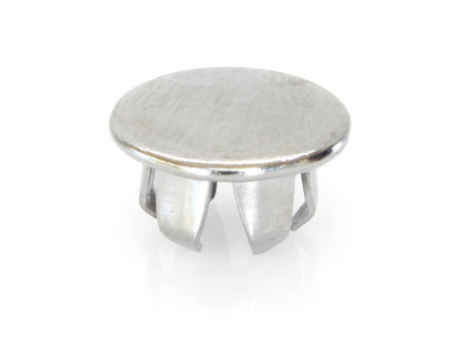 3/8in. (10mm) Hole Plugs - Chrome. Pack of 100.