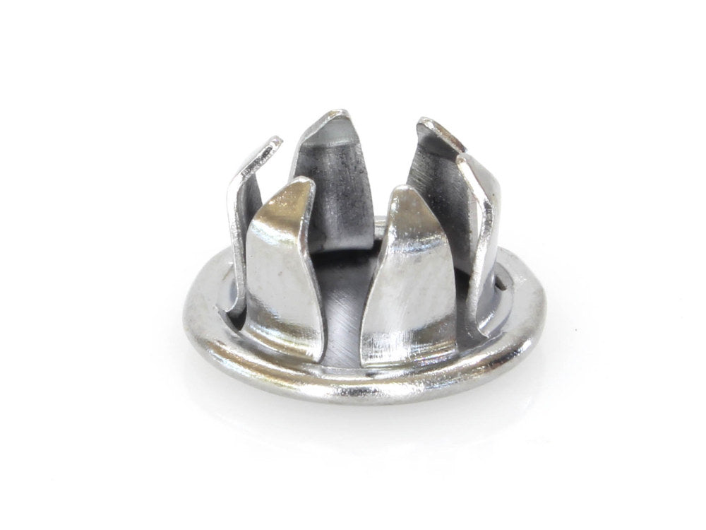 3/8in. (10mm) Hole Plugs - Chrome. Pack of 100.