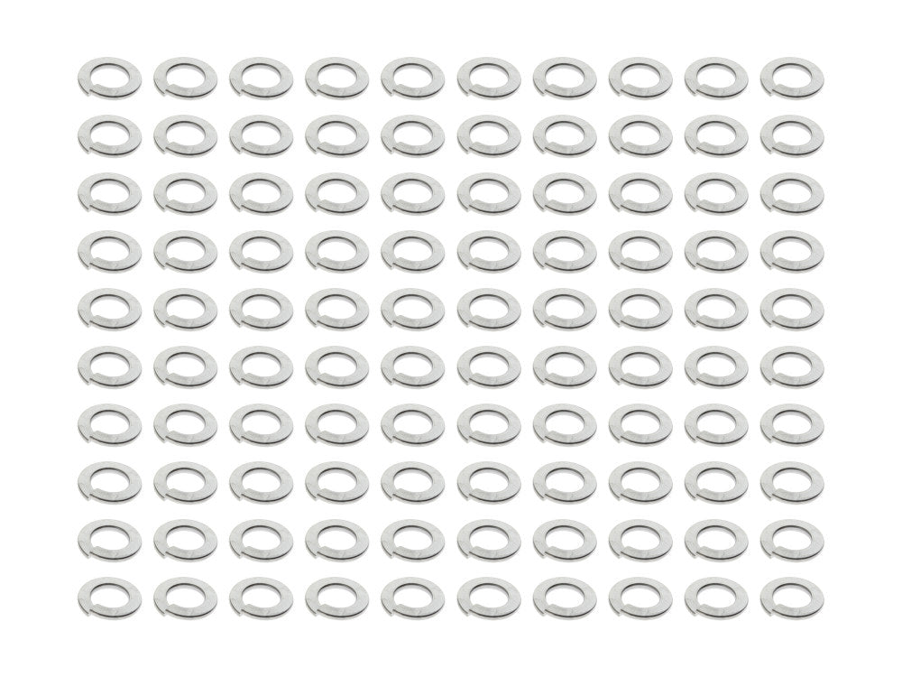 5/16in. Lock Washer - Chrome. Pack of 100.
