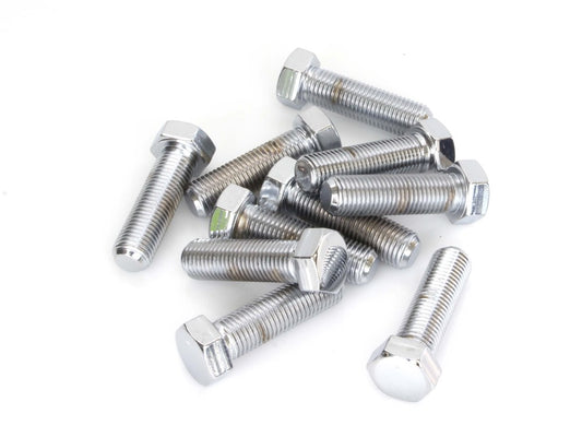 7/16-20 x 1-1/2in. UNF Hex Head Bolt - Chrome. Pack 10.