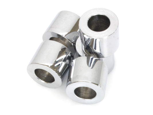 1/2in. ID x 3/4in. Wide Steel Spacers - Chrome. Pack 5.