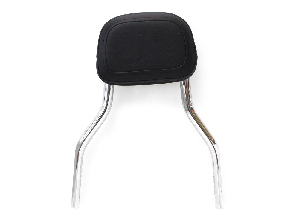 Short Quick Detachable Sissy Bar Kit - Chrome. Fits FX Softail 2006-2015 & Fatboy 2007-2017 with 200mm Rear Tyre.