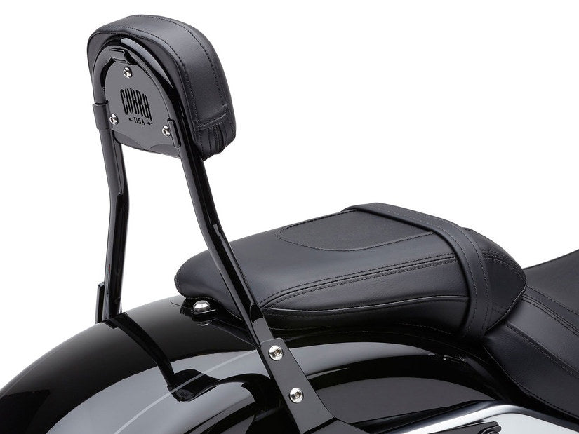 Short Quick Detachable Sissy Bar Kit - Black. Fits Fat Boy & Breakout 2018up.