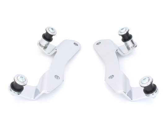 Quick Detachable Sissy Bar Mount Kit - Chrome. Fits Touring 2014up.