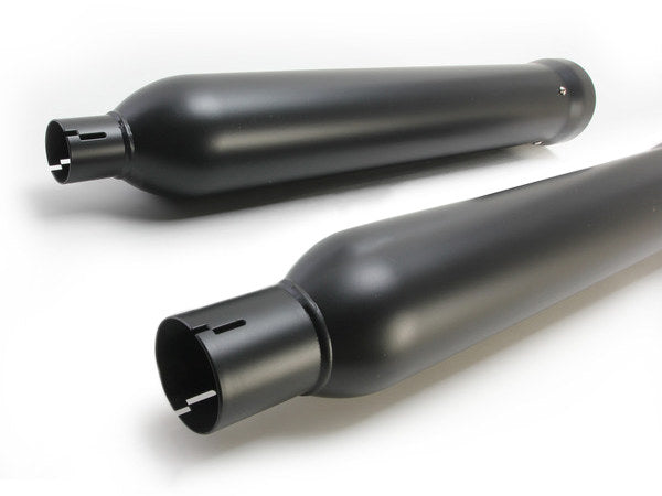 4in. Neighbor Hater Slip-On Mufflers - Black. Fits Touring 2017up.