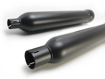 4in. Neighbor Hater Slip-On Mufflers - Black. Fits Touring 2017up.