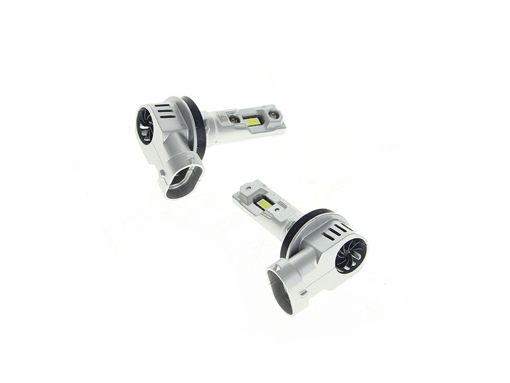 LED Upgrade Headlight Bulb - Low Beam H11. Fits Touring 2014up, V-Rod 2002-2017 & Dyna Fat Bob 2008-2017