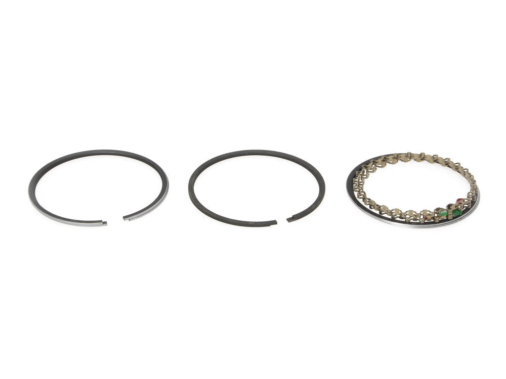 +.020in. Oversize Cast Piston Rings. Fits 80ci/1340cc Big Twin Shovel 1978-1984.