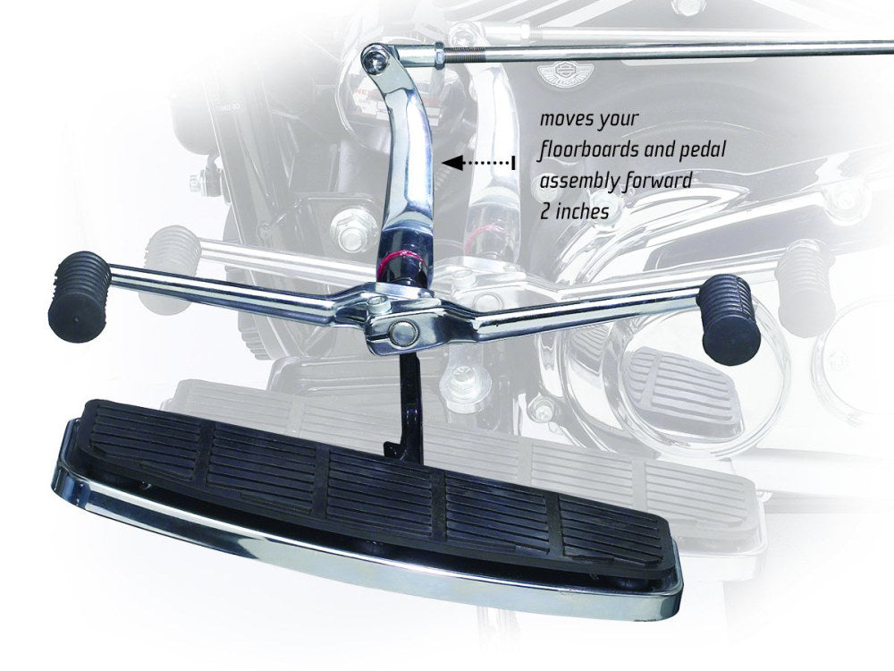 2in. Forward Control Extension Kit. Fits FL Softail 2000-2017.