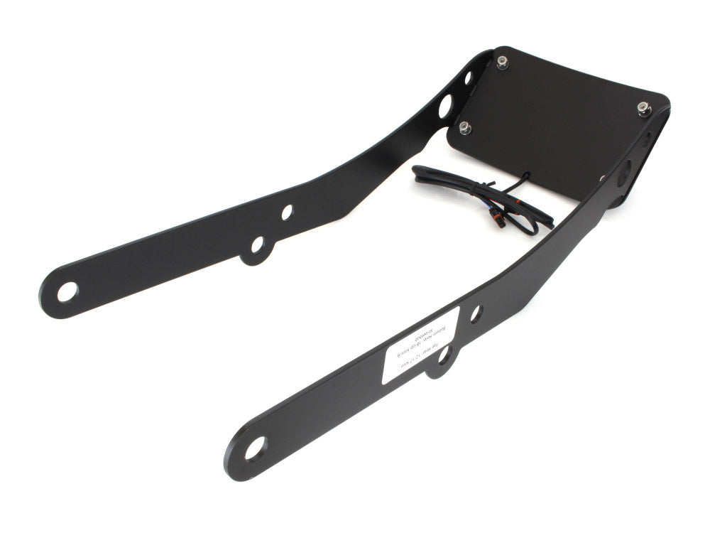 Tail Tidy Fender Eliminator Kit - Black with Run, Turn, Brake and Number Plate Lights. Fits Softail Street Bob & Slim 2018up & Standard 2020up.
