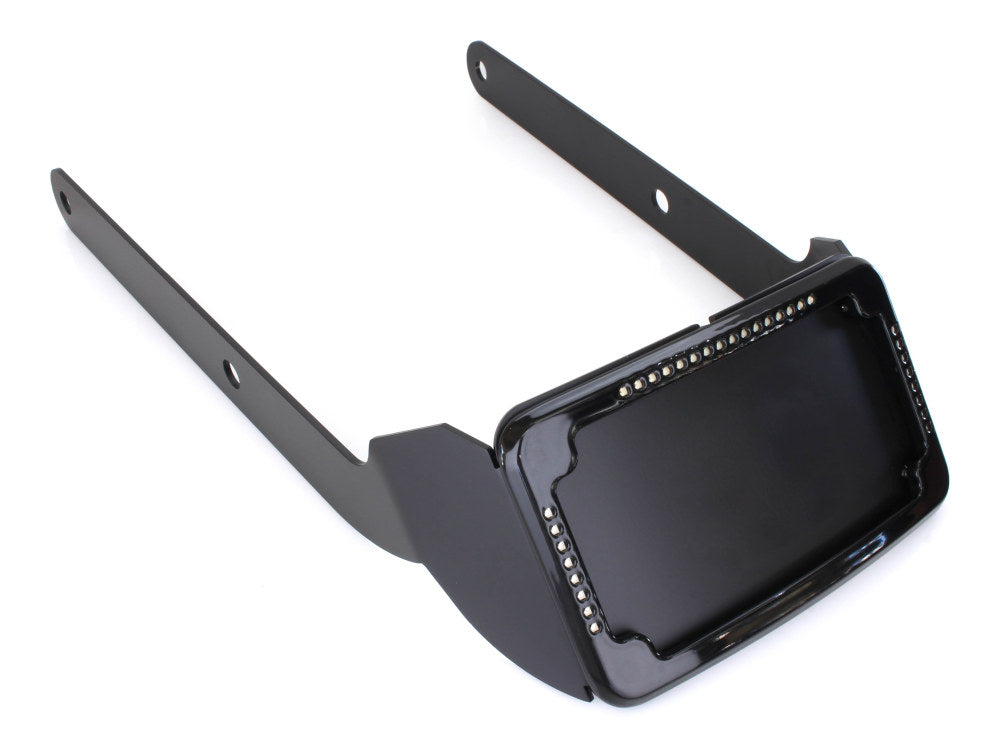 Tail Tidy Fender Eliminator Kit - Black with Run, Turn, Brake and Number Plate Lights. Fits Softail Fat Bob 2018-2024