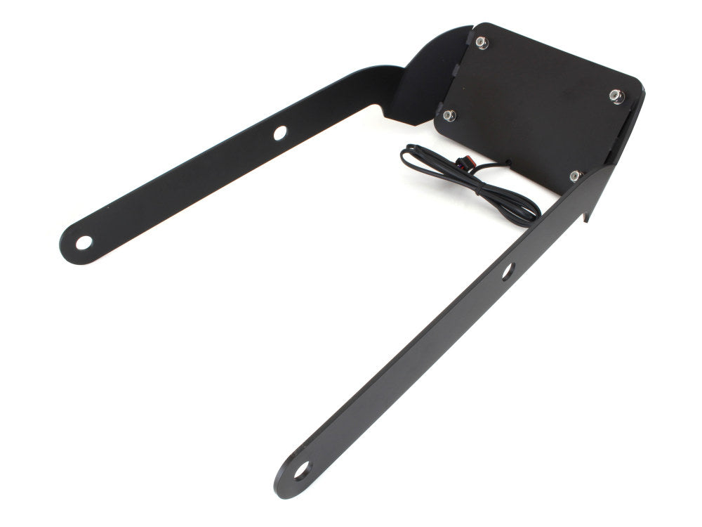 Tail Tidy Fender Eliminator Kit - Black with Run, Turn, Brake and Number Plate Lights. Fits Softail Fat Bob 2018-2024