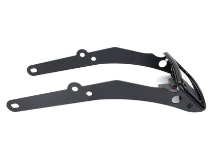 Tail Tidy Fender Eliminator Kit - Black with Run, Turn, Brake and Number Plate Lights. Fits Softail Slim 2012-2017.