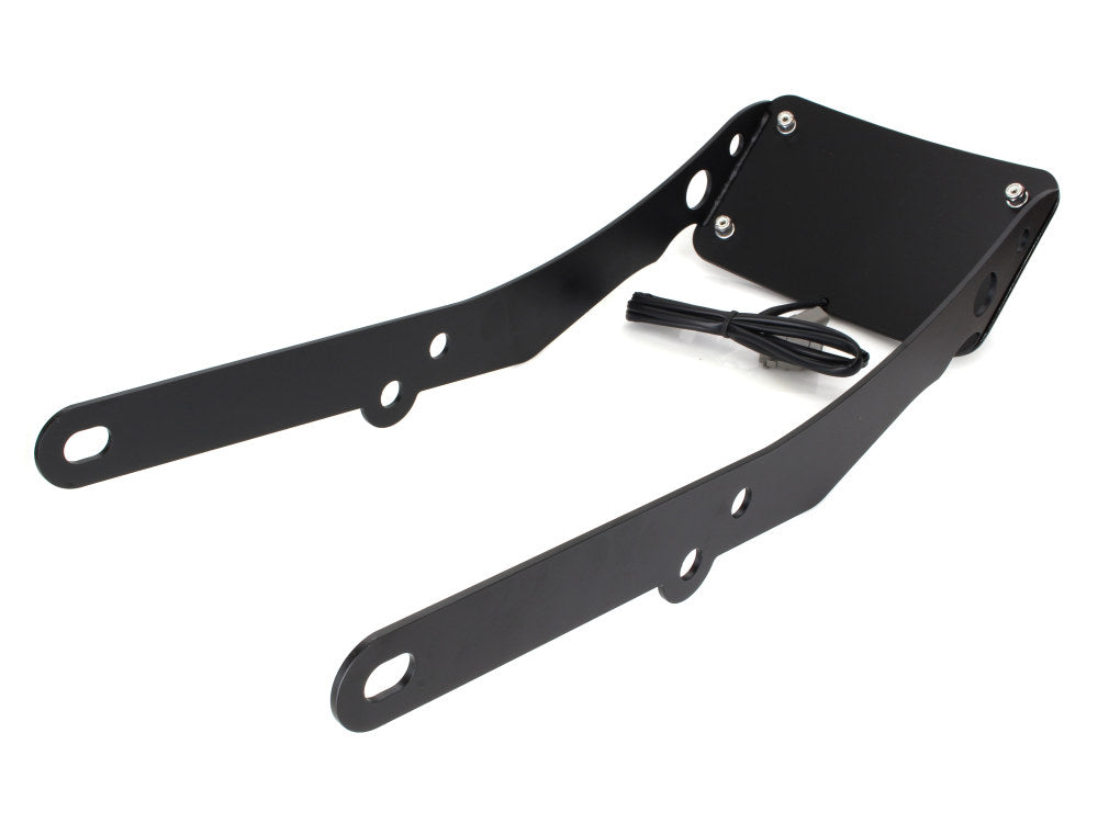Tail Tidy Fender Eliminator Kit - Black with Run, Turn, Brake and Number Plate Lights. Fits Softail Slim 2012-2017.