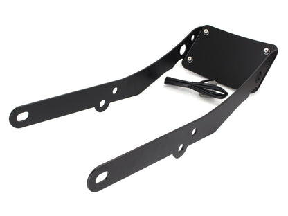 Tail Tidy Fender Eliminator Kit - Black with Run, Turn, Brake and Number Plate Lights. Fits Softail Slim 2012-2017.