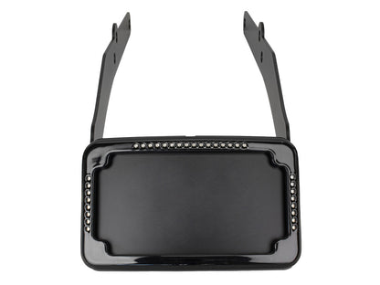 Tail Tidy Fender Eliminator Kit - Black with Run, Turn, Brake and Number Plate Lights. Fits Softail Slim 2012-2017.
