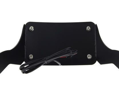 Tail Tidy Fender Eliminator Kit - Black with Run, Turn, Brake and Number Plate Lights. Fits Softail Breakout 2018up.
