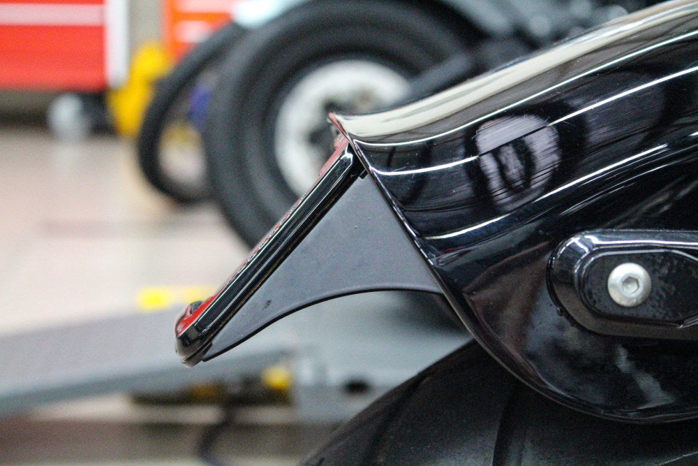 Tail Tidy Fender Eliminator Kit - Black with Run, Turn, Brake and Number Plate Lights. Fits Softail Breakout 2018up.